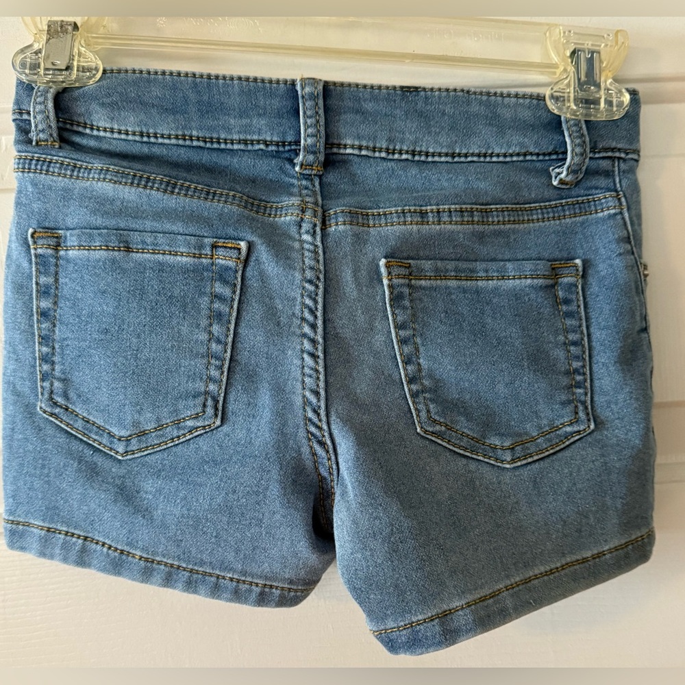 Cat & Jack girls denim shorts EUC - Picture 3 of 8